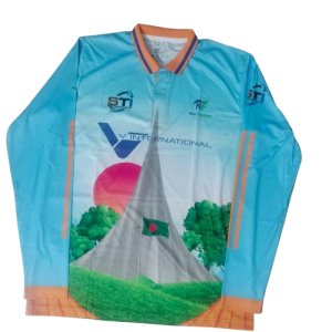 4.Sublimation printed Customized MEN's, 1/1 SLEEVE POLO-SHIRT - SETTING SLEEVE + SOLID KNITED COLLAR & HEMED CUFF +BACK NECK TAPE,