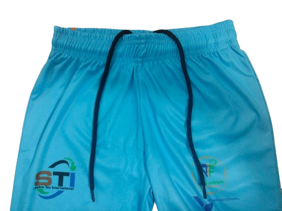 10.Sublimation printed Customized MEN's, TROUSER + FOLDED WAIST BAND ( 4 CM ELASTIC) + DRAWSTRING COMING OUT + NO SIDE POCKET. - Image 3