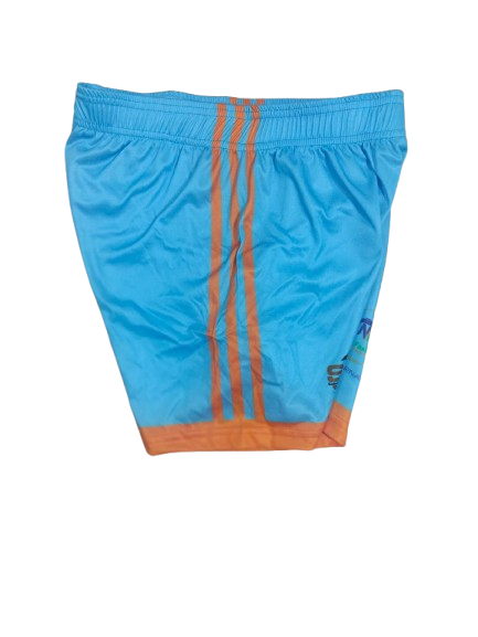 15.Sublimation printed Customized BOY's SHORTPANT WITH SIDE POCKET + JOINED WAISTBAND ( 3.5 CM ELASTIC) + DRAWSTRING COMING OUT FROM INSIDE + NO SIDE POCKET - Image 3